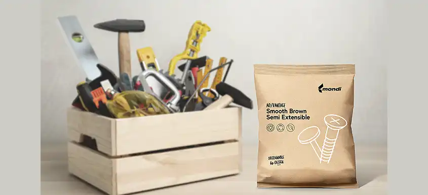 Mondi has introduced Ad/Vantage Smooth Brown Semi Extensible, a new kraft paper