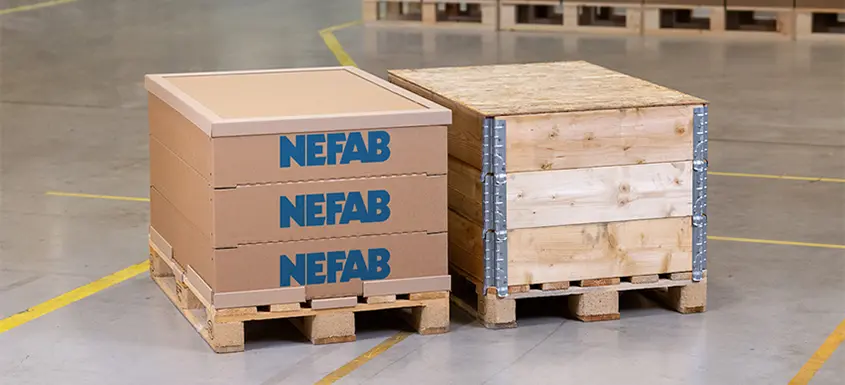 Nefab Unveils New Fibre-Based EdgePak Collar Solutions