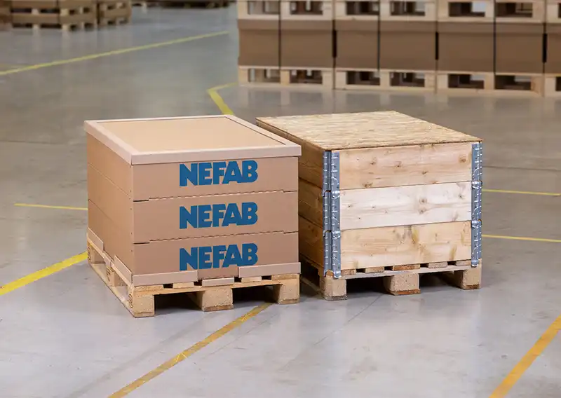 Nefab Unveils New Fibre-Based EdgePak Collar Solutions