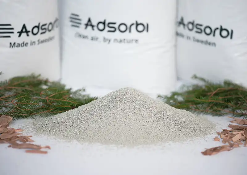 Adsorbi cellulose-based filter media for air filtration applications