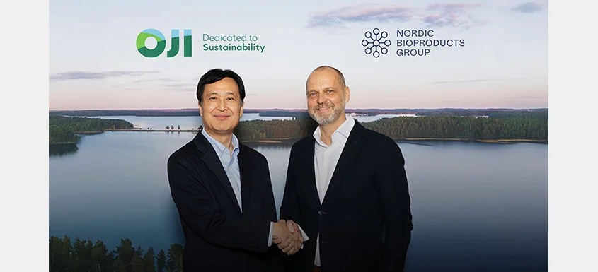 Oji Holdings Invests in Nordic Bioproducts Group