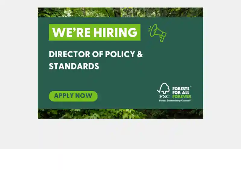New Job Opportunity with FSC Canada: Director of Policy & Standards