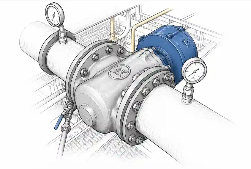 ultrasonic inspection isolation valve internal leak detection industrial maintenance shutdown