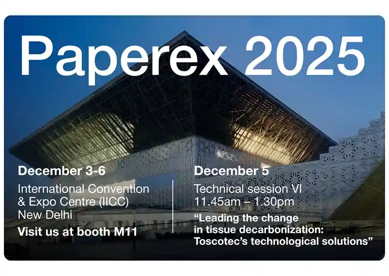 Toscotec at Paperex 2025