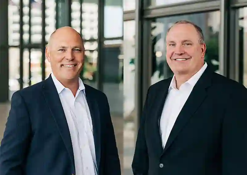 Nate Jorgensen and Jeff Strom