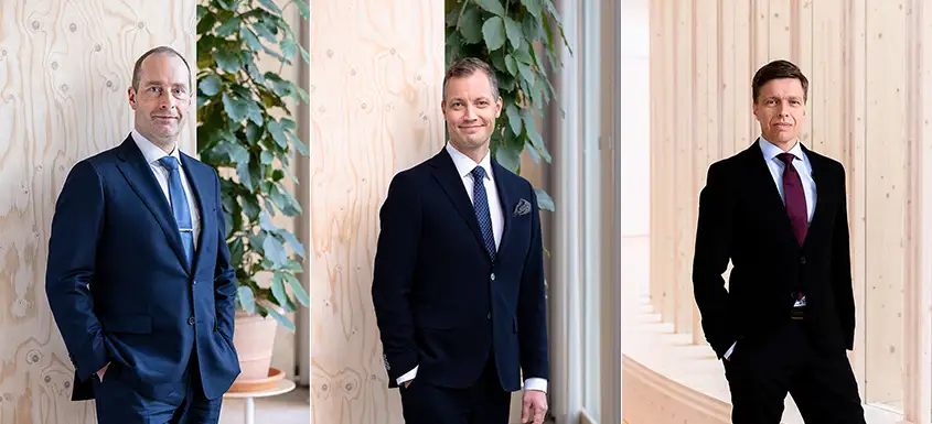 Tuomas Hallenberg, Pauli Torikka, Lars Völkel