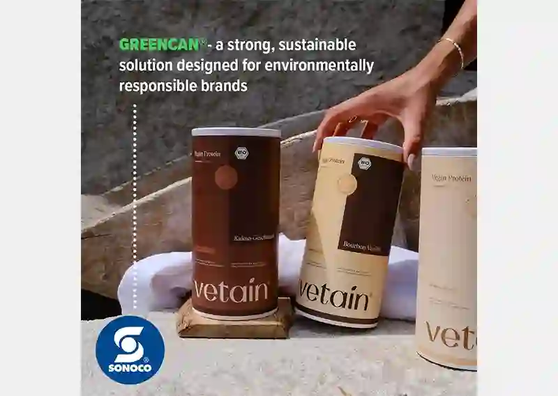 Vetain Adopts Sonoco GreenCan® Paper Packaging