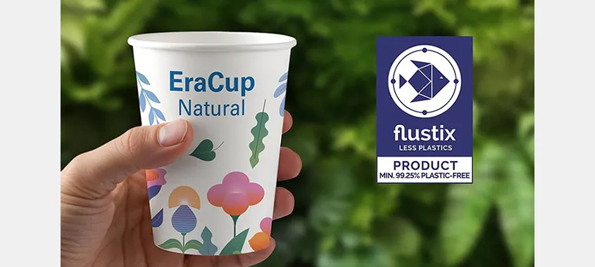 Lecta’s EraCup Natural Earns flustix Certification