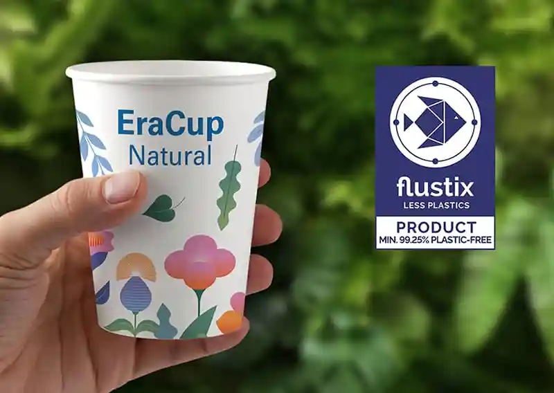 Lecta’s EraCup Natural Earns flustix Certification