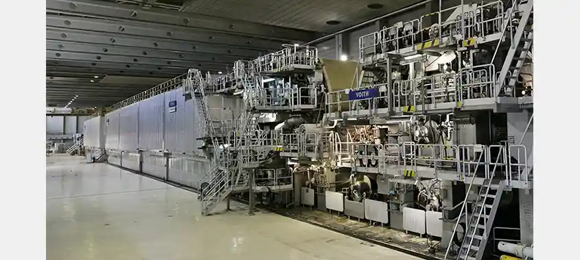 Voith and Saica Mark 25 Years of PM 9 in Zaragoza