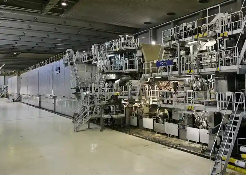 Voith and Saica Mark 25 Years of PM 9 in Zaragoza