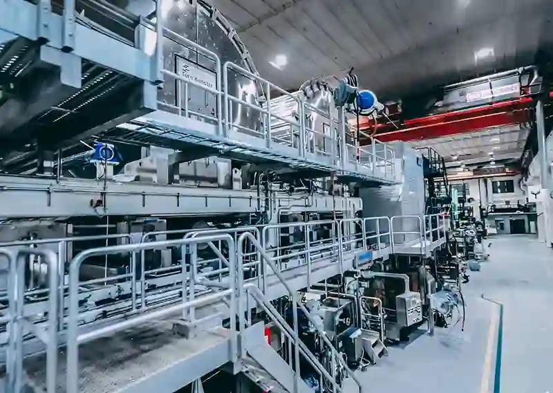 Modernised Simpele board machine