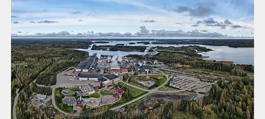 Sappi's Kirkniemi Mill in Lohja, Finland