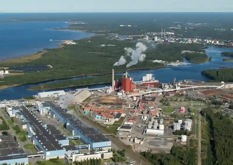 The Oulu Mill in northern Finland