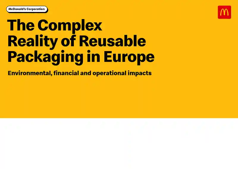 McDonald's Report: Reusables Questioned in Europe, Fibre Strengthened