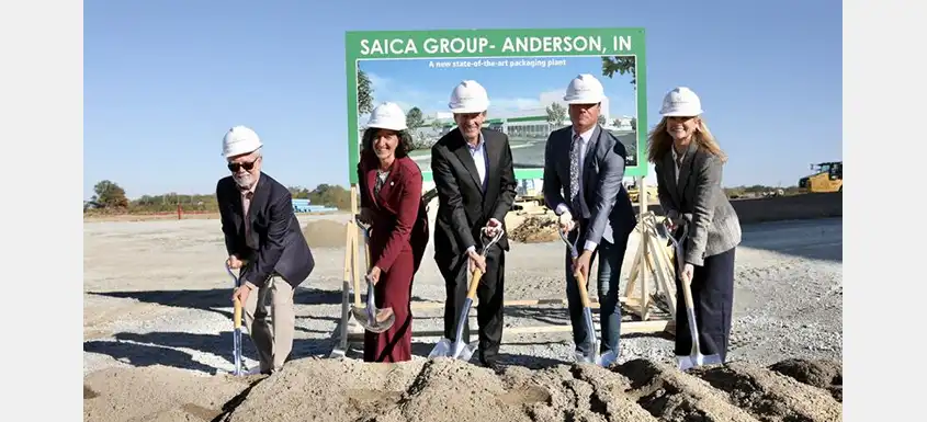 Saica Group has strengthened its North American footprint with the inauguration of a new plant in Anderson, Indiana