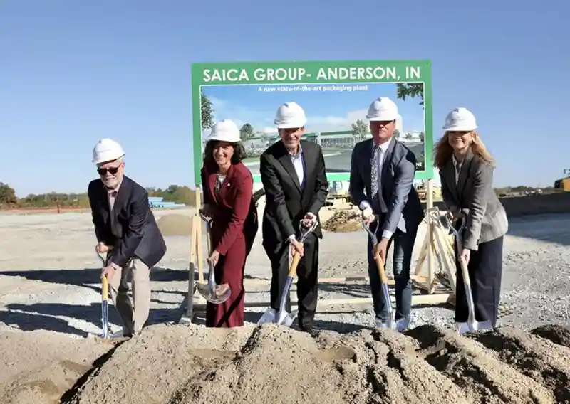 Saica Group has strengthened its North American footprint with the inauguration of a new plant in Anderson, Indiana