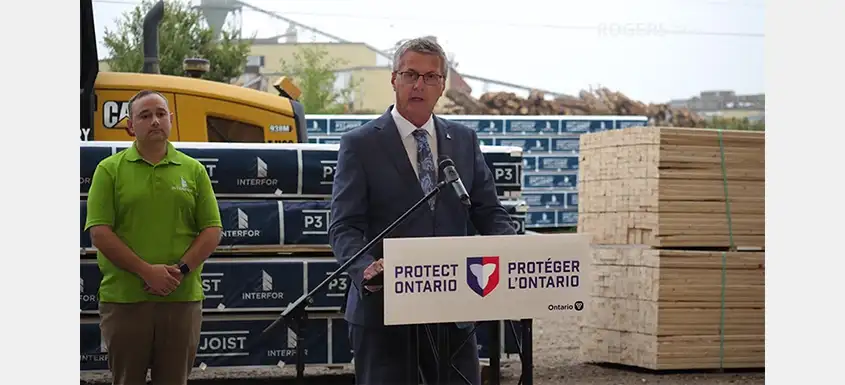 Kevin Holland, Associate Minister of Forestry and Forest Products