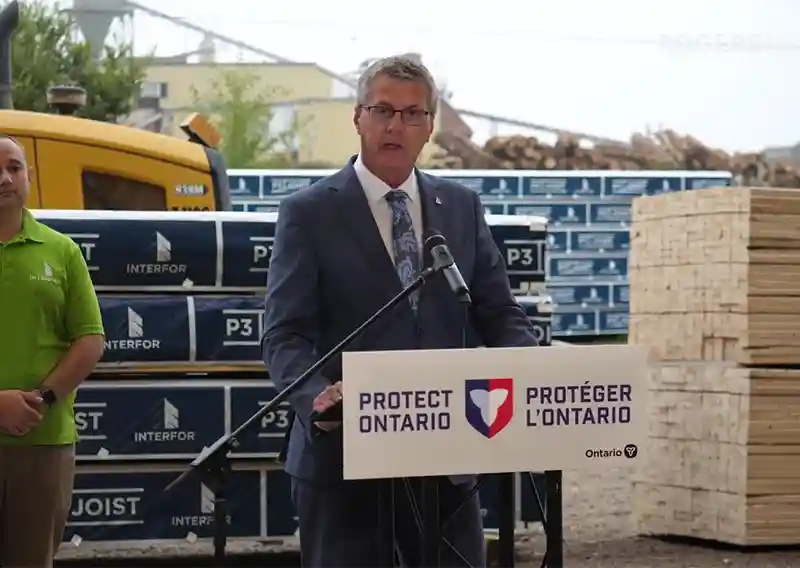 Kevin Holland, Associate Minister of Forestry and Forest Products