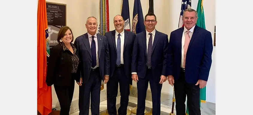Members of PRCA meet with policymakers in Washington, DC, in support of the American industry.