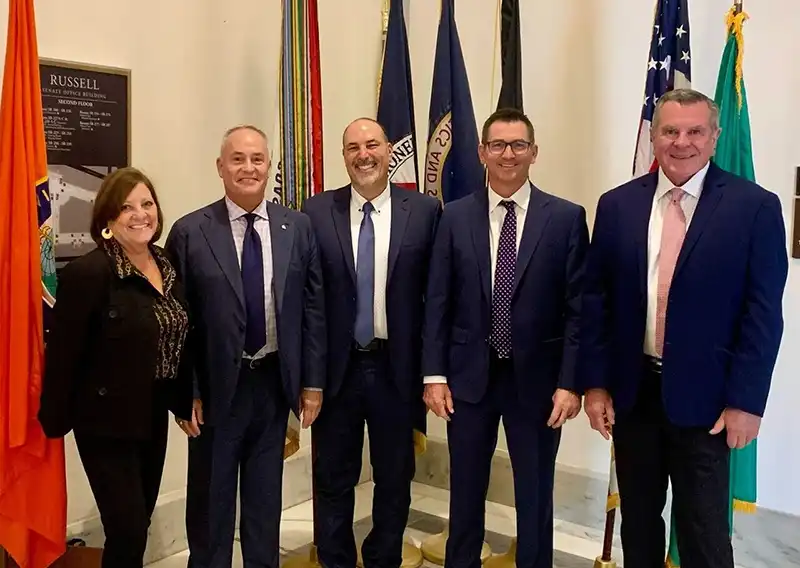 Members of PRCA meet with policymakers in Washington, DC, in support of the American industry.