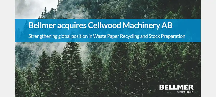 Bellmer Acquires Cellwood Machinery to Expand Recycling