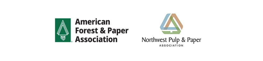 AF&PA and Northwest Pulp & Paper Association logos following their joint statement on the Longview tragedy
