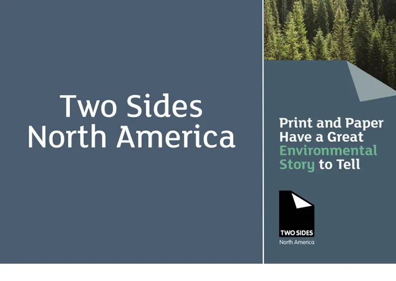 Two Sides NA takes lead on sustainability messaging