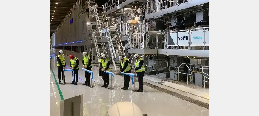 Official inauguration ceremony of PM 6 at Stora Enso’s Oulu mill 