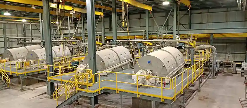 Green Bay Packaging’s stock preparation upstream of PM 4